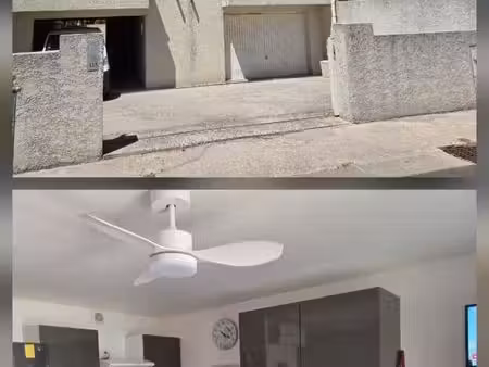 t2 meublé  garage  terrasse 13m2