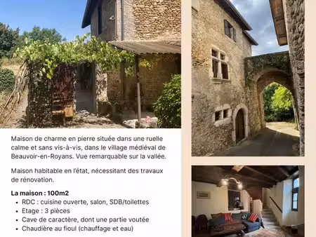 maison en pierre à vendre