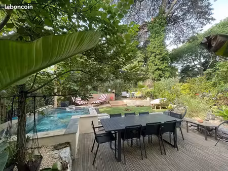 t3 avec jardin 148 m² + piscine + 2 parkings – st-georges-d’orques