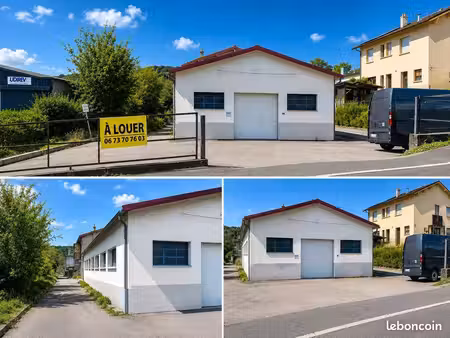 local commercial à louer – 500 m² modulables – brives-charensac