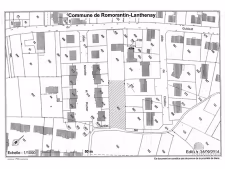 terrain en ville 1260 m²