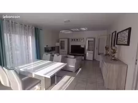 maison t3 mitoyenne avec garage et jardin