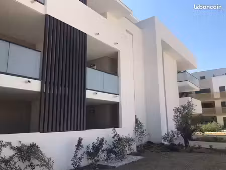 ◊ t2 54m2 - terrasse et parking en sous-sol - vendargues à proximité de montpellier