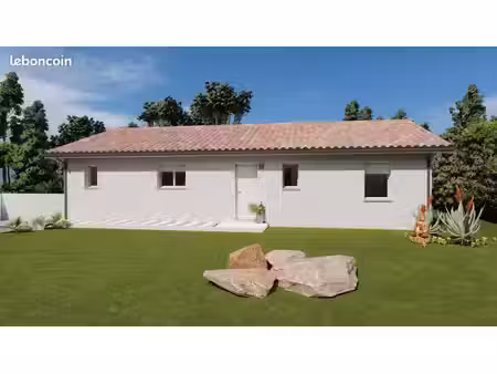 projet de construction d'une maison 99.28 m² avec terrain à labenne (40)