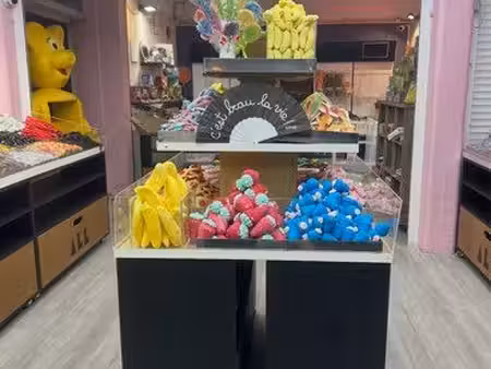 fond de commerce magasin de bonbon
