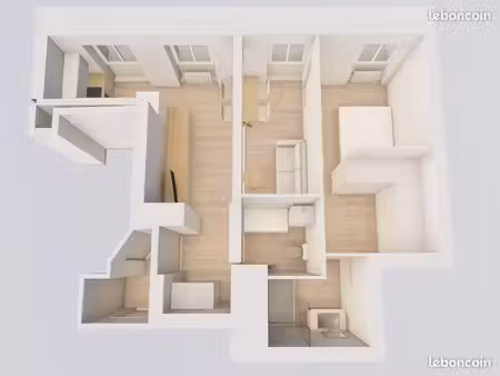 appartement t2 entièrement rénové centre ville