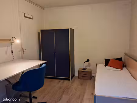 chambre meublée étudiant chez l'habitant
