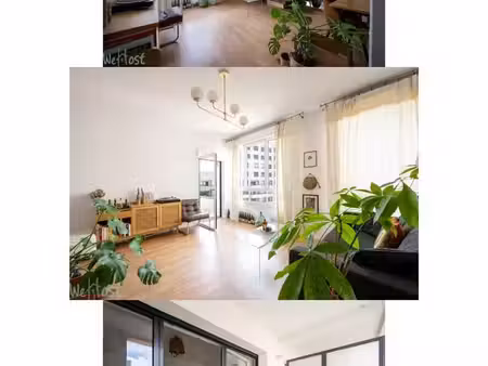 sous location 8 mois  meublé t2 avec parking  balcon quartier euratlantique proche garonne