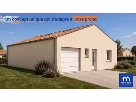 maison 80 m² saint hilaire de chaleons