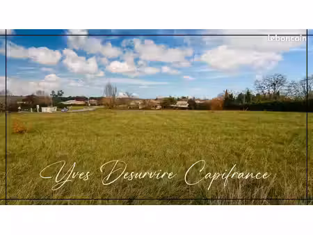 terrain 1 575 m² clairac