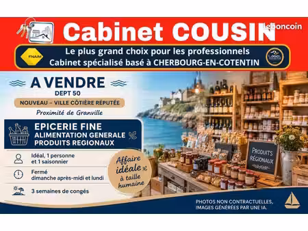 fonds de commerce alimentation 132 m²