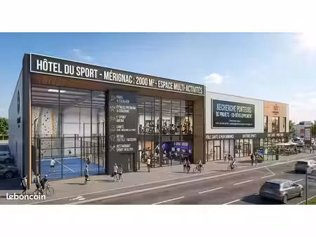 local à louer / entrepreneur du sport / restauration