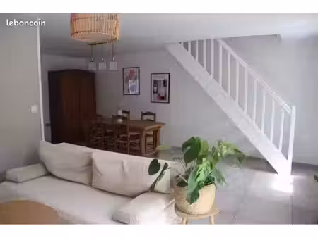 maison rénovée 75m2 - 3 ch - garage jardin saint sébastien sur loire