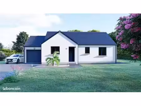 projet de construction d'une maison 71.75 m² avec terrain à treillieres (44)