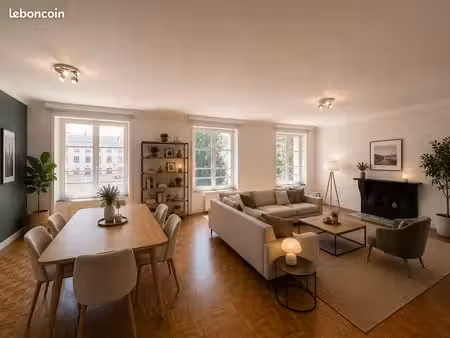 appartement de caractère de 90 m² – lumineux  calme et idéalement situé