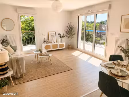 appartement neuf 4 pièces 80 m² + jardin 254 m² – orléans saint-marc