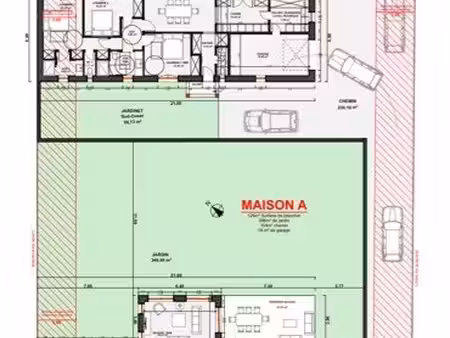 maison sur plan