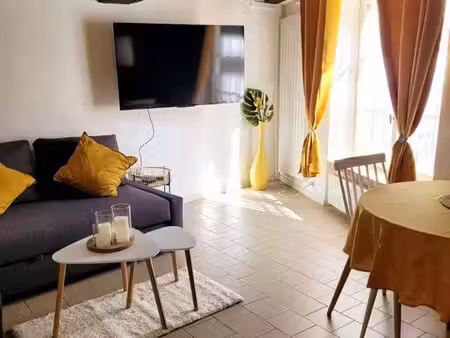 direct propriétaire f2 meublé de charme - 34m2 - centre historique