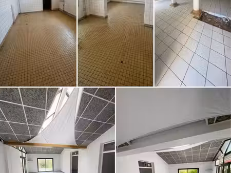 local commercial 230 m2 - ancien restaurant - virazeil