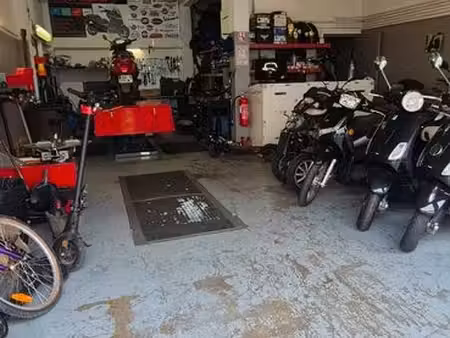 fond de commerce garage moto