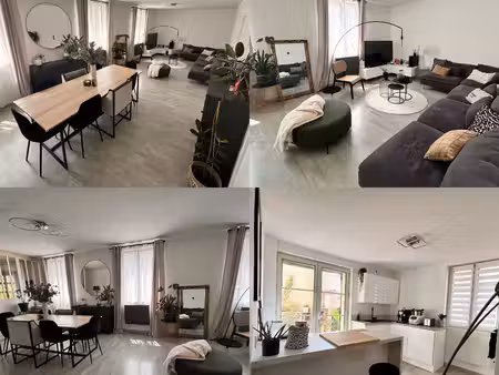 maison de ville lumineuse 180m2 - 5 chambres  2 sdb  cour  garage  cave  grenier