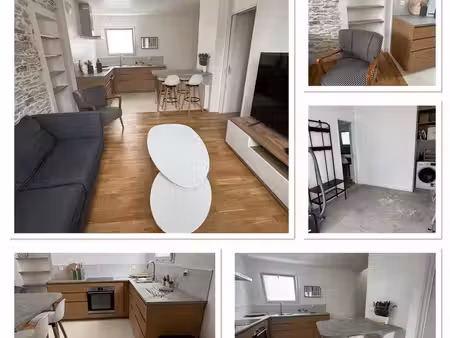 maison plein bourg du pellerin 62m2- 2 chambres- garage- entièrement meublée