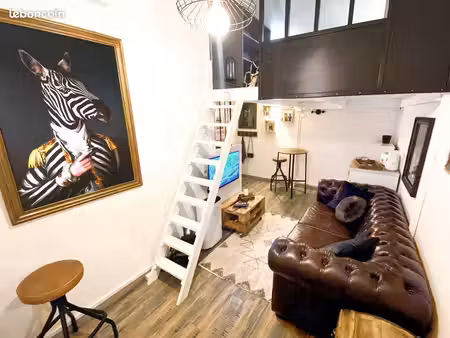 ensemble immobilier clé en main : studio en location saisonnière + local commercial