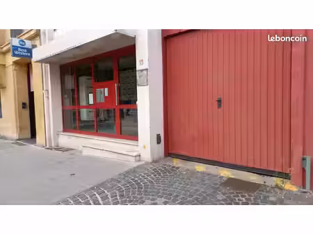 vente place de parking souterrain