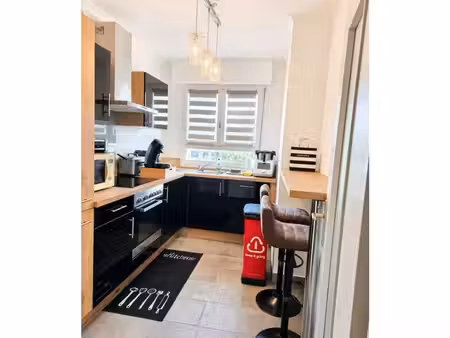 appartement f2 rénové avec balcon et cave