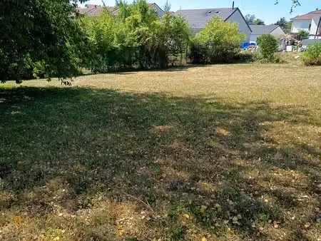 beau terrain à bâtir