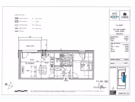 appartement t2