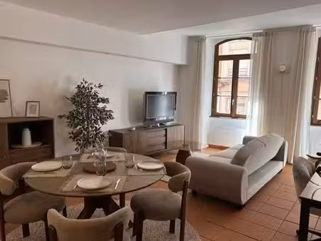 magnifique t2 60m² meublé entierement rénové