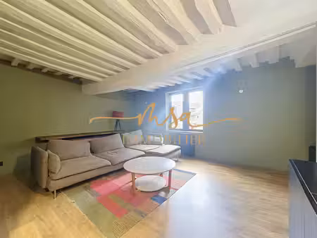 rouen saint gervais / cauhoise = appartement triplex avec te