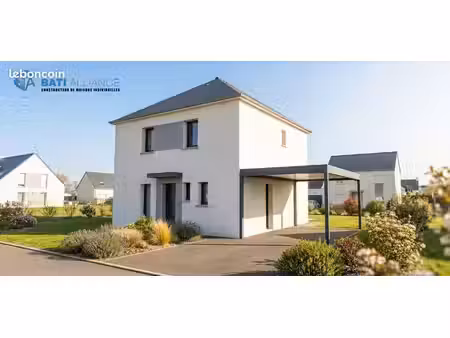 projet de construction d'une maison 105 m² avec terrain à cosse-le-vivien (53)