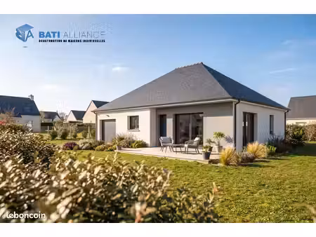 projet de construction d'une maison 91 m² avec terrain à le genest-saint-isle (53)