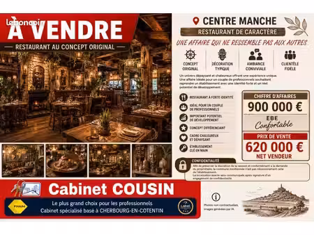 fonds de commerce restaurant carentan