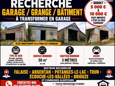 recherche garage bâtiment grange