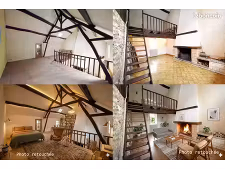 maison 120m² + jardin 350m² – charme ancien  50km paris