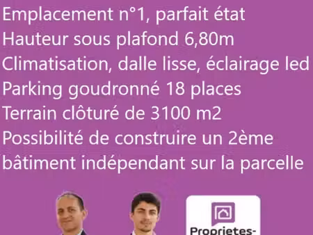 local industriel 380 m²
