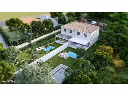 unique - en exclusivite sur le haut de boucau: terrain + maison neuve