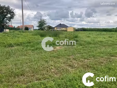 terrain 1500 m² garlin