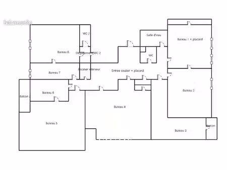 bureaux 143 m² royat