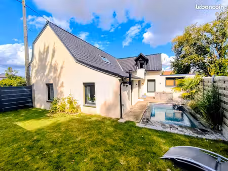 maison flamande individuelle semi-plein pied entièrement rénovée énové