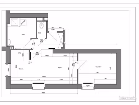 appartement f2 45 m² – wissembourg