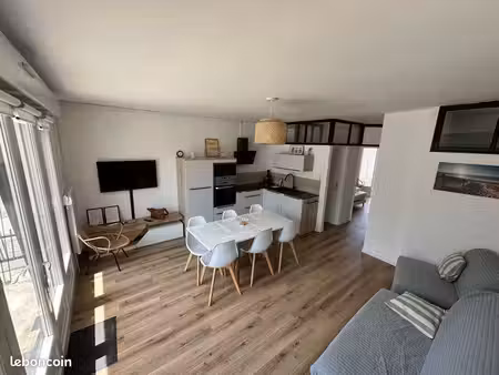 charmante maisonnette entièrement rénovée à 200m de la plage