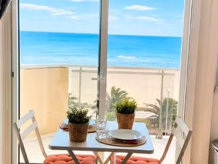 vue mer xxl joli studio en étage élevé