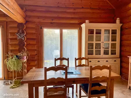 chalet d’habitation en bois 85 m2