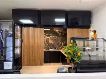 fonds de commerce restauration rapide / snack - entièrement rénové et équipé