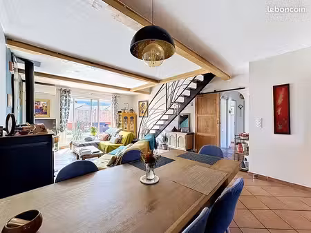 maison 4 chambres  rénovée  au pied des albères