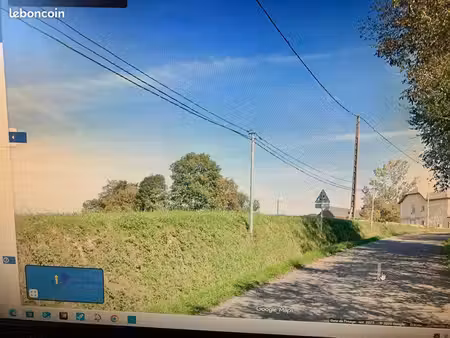 à vendre terrain constructible bourg de bigorre 2807m2